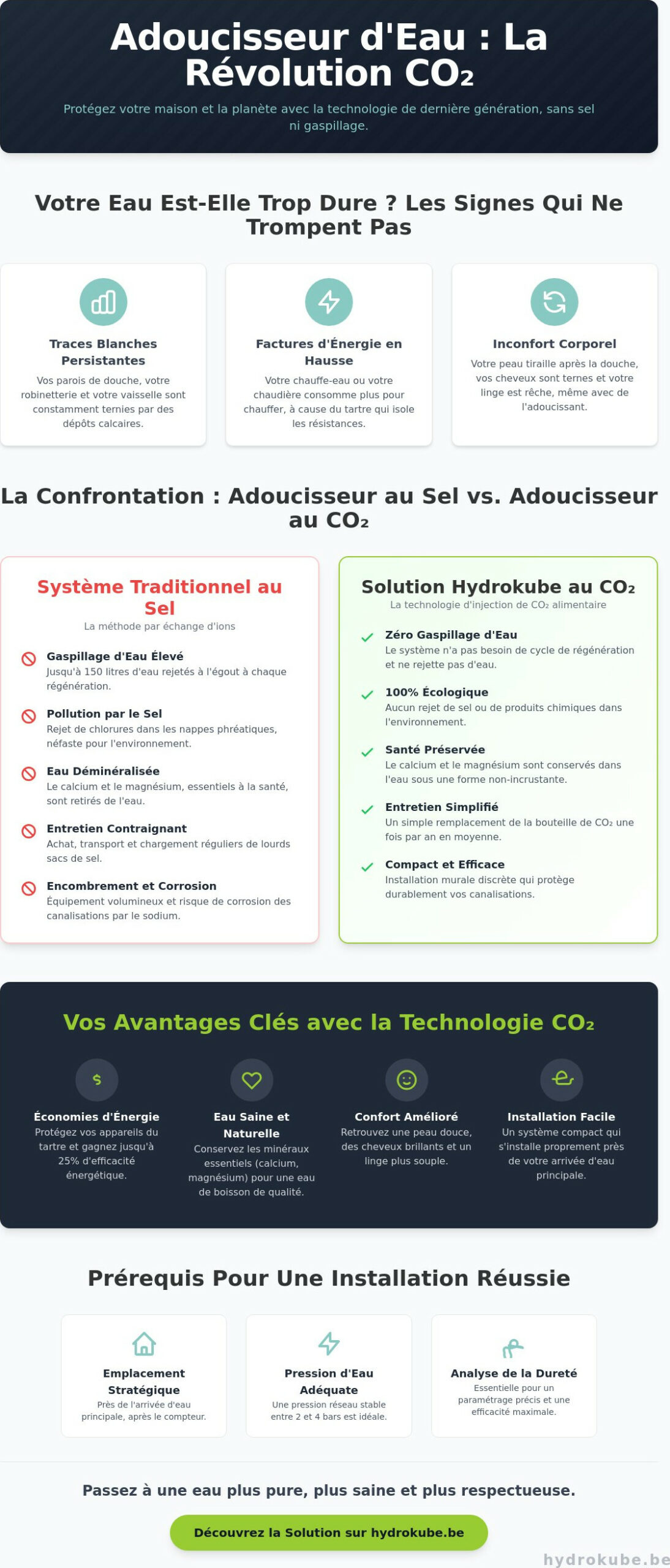 Installation adoucisseur d'eau : Guide complet et étapes clés en 2026